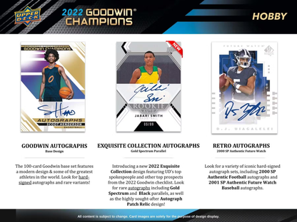 2022 Goodwin Champions Hobby Box