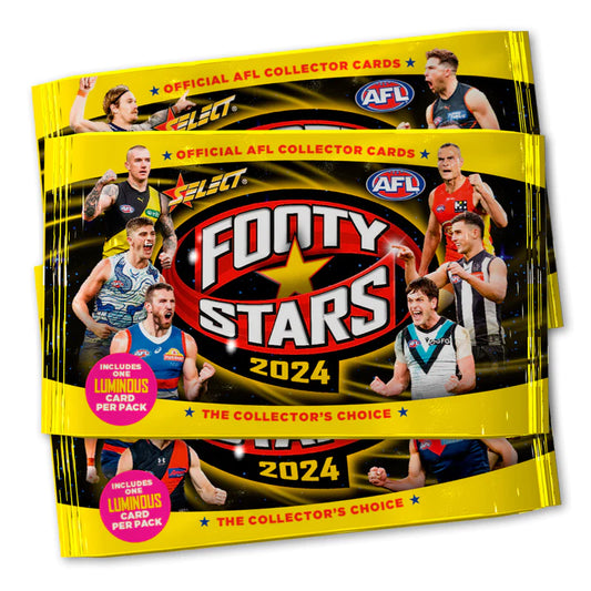 2024 AFL Footy Stars Booster Packs