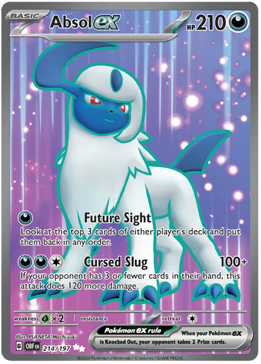 Absol Ex 214/197 - Pokemon OBSIDIAN FLAMES