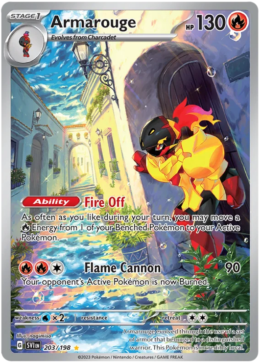 Armarouge 203/198 - Pokemon SCARLET & VIOLET