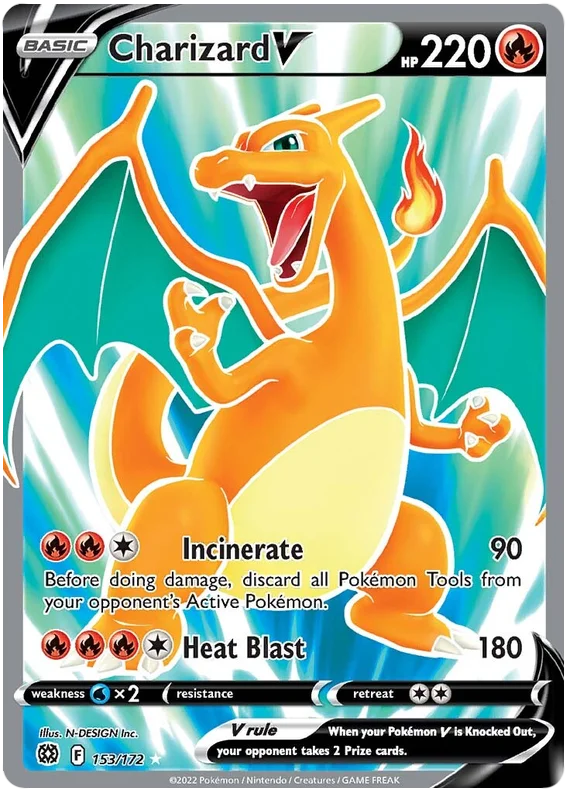 Charizard V 153/172 - Pokemon BRILLIANT STARS