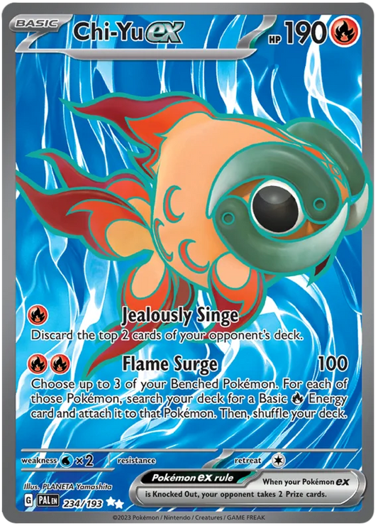 Chi-Yu Ex 234/193 - Pokemon PALDEA EVOLVED