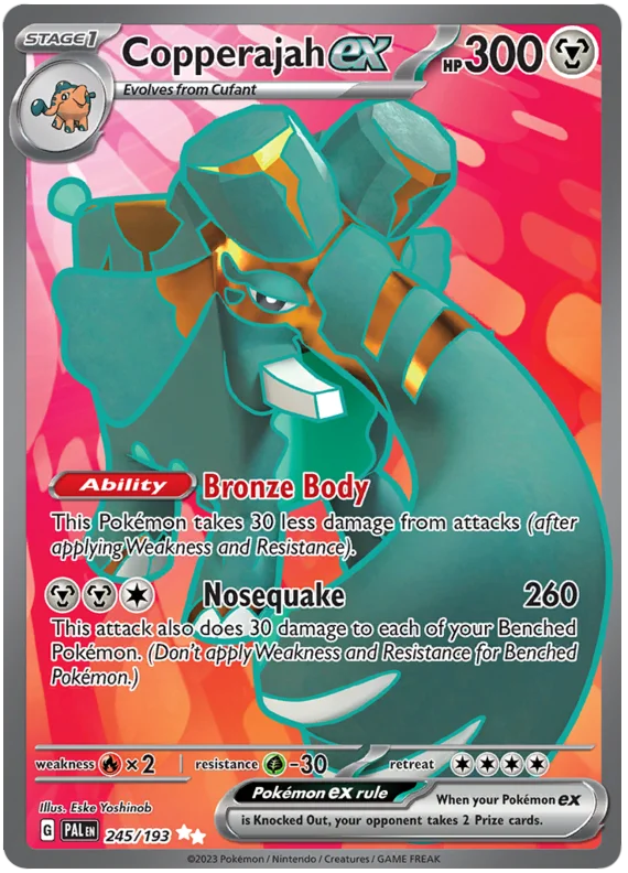 Copperajah Ex 245/193 - Pokemon PALDEA EVOLVED