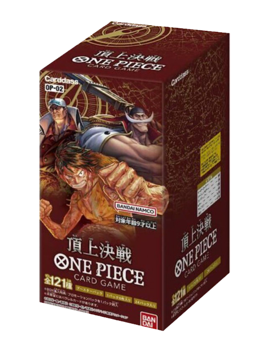 One Piece - OP02 - Paramount War - Booster Box - Japanese