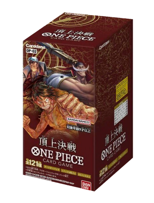 One Piece - OP02 - Paramount War - Booster Box - Japanese