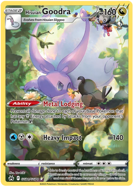 Hisuian Goodra GG21/GG70 - Pokemon CROWN ZENITH