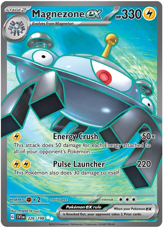 Magnezone Ex 226/198 - Pokemon SCARLET & VIOLET