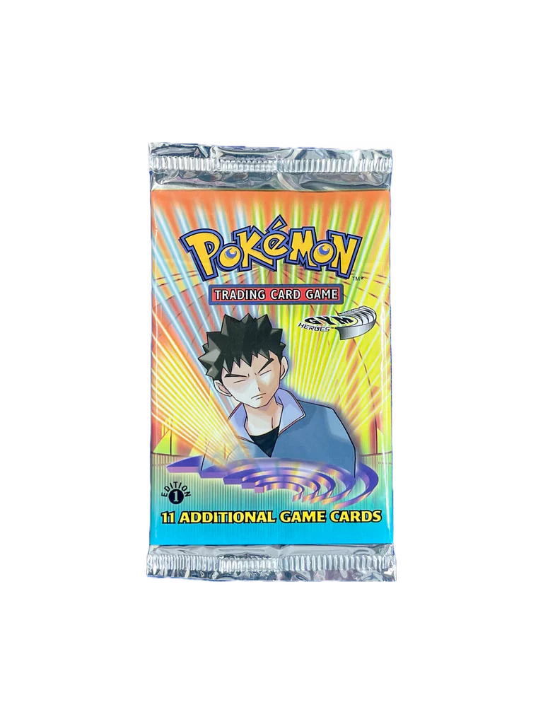 Gym Heroes 1st Edition - Booster Pack