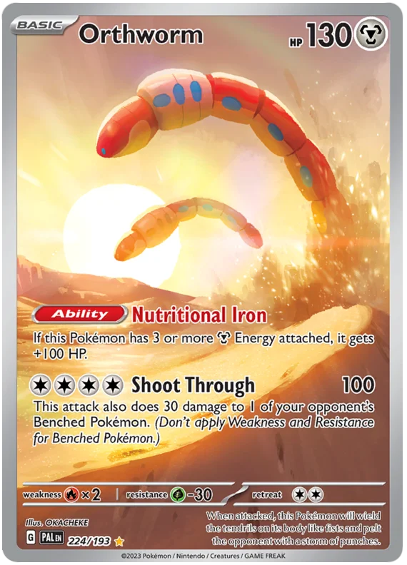 Orthworm 224/193 - Pokemon PALDEA EVOLVED