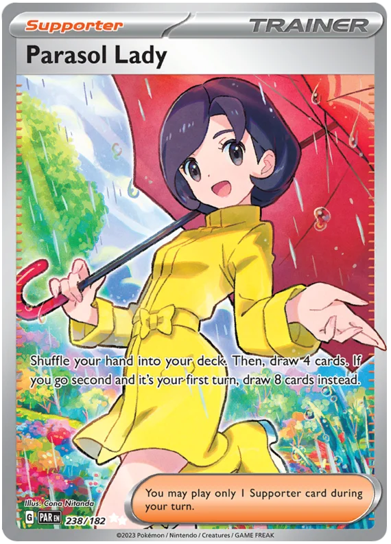 Parasol Lady 238/182 - Pokemon PARADOX RIFT