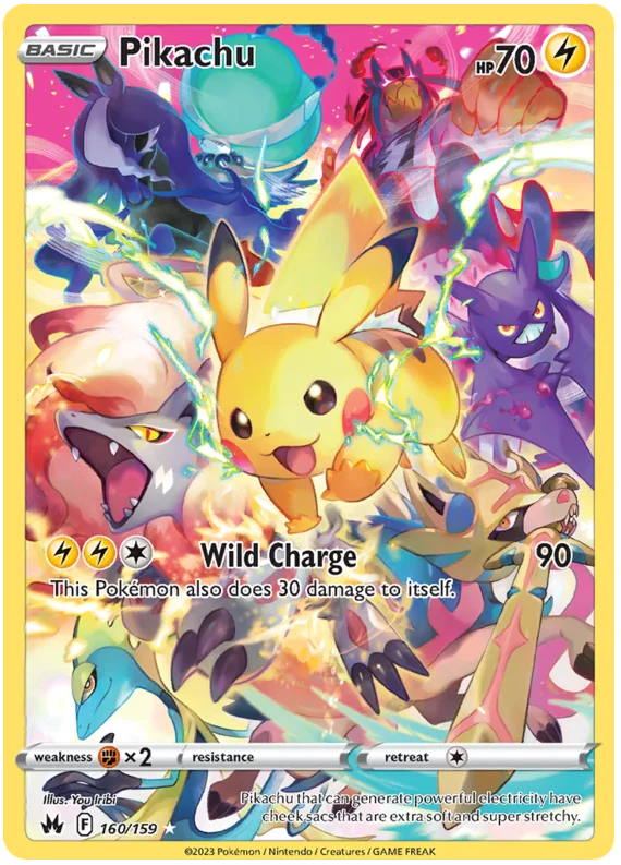 Pikachu 160/159 - Pokemon CROWN ZENITH