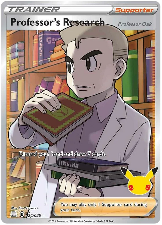 Professor's Research 024/025 - Pokemon CELEBRATIONS