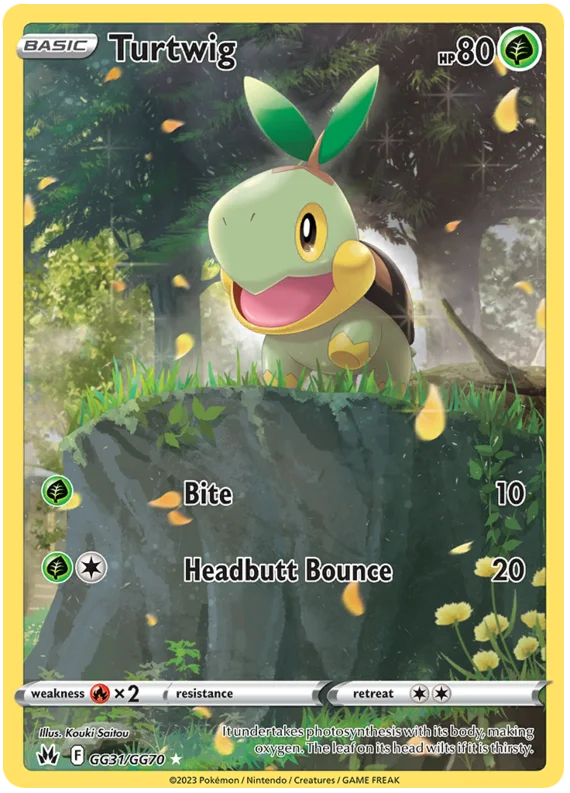 Turtwig GG31/GG70 - Pokemon CROWN ZENITH