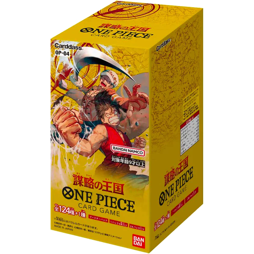 One Piece - OP04 - Kingdom of Intrigue - Booster Box - Japanese